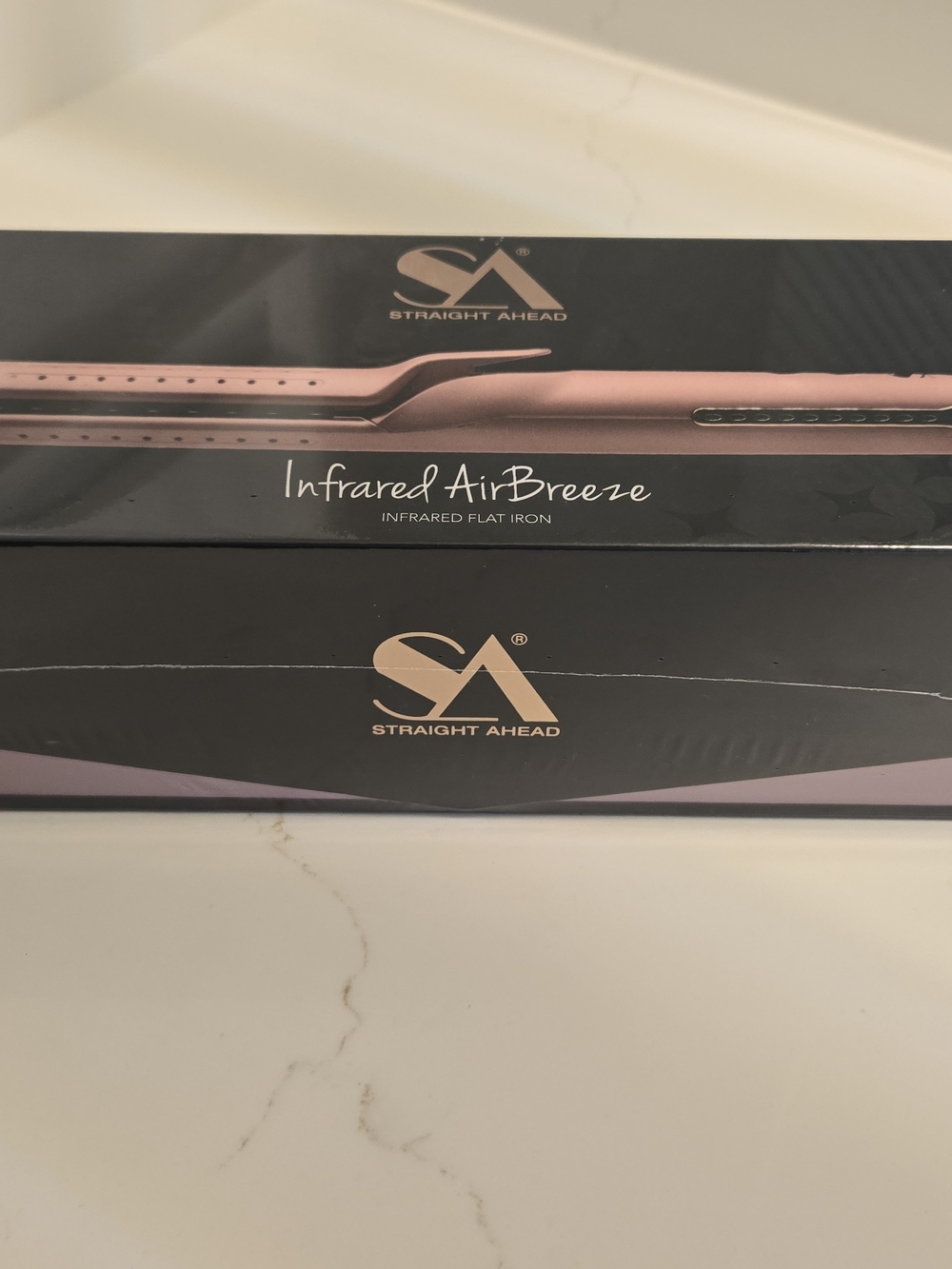 Straight Ahead Infrared AirBreeze Flat Iron – Pink Hair Straightener